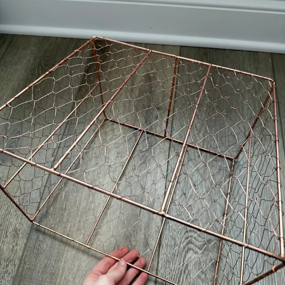 Metal Wire Storage Container